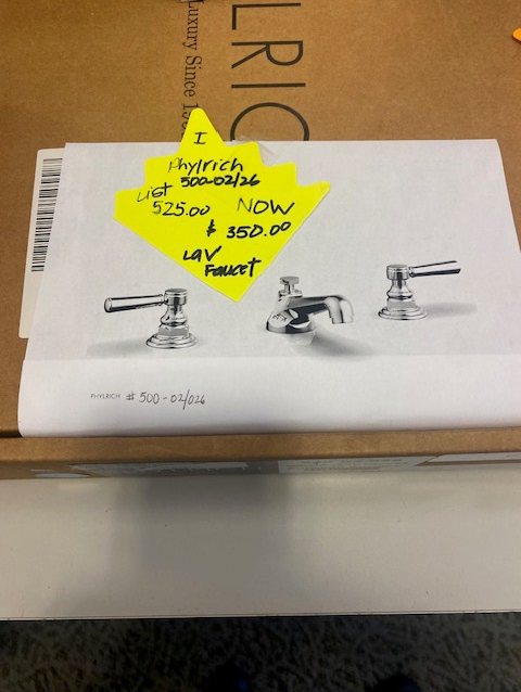 Phylrich Faucet