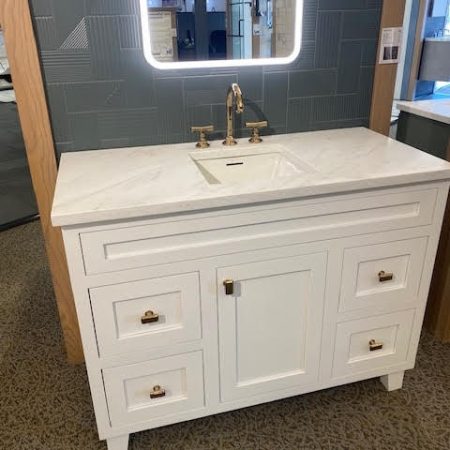 White Bathroom Vanity