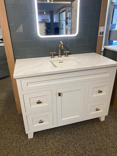 White Bathroom Vanity